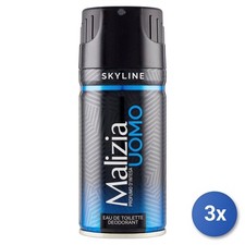 3x Malizia Deodorante Spray