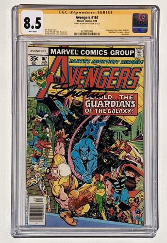 Jim shooter firmato avengers - jim,