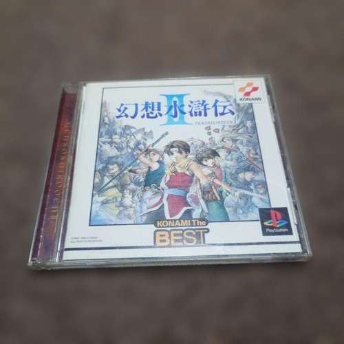 Suikoden con obi - obi, playstation