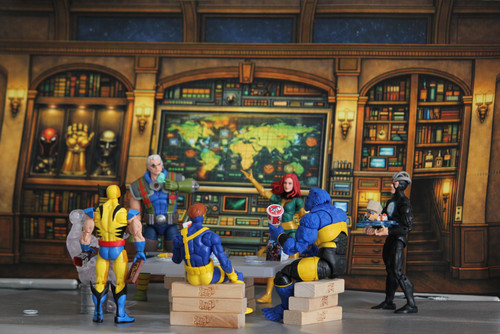 Xmen villain hq diorama - xmen, &