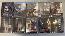 Lotto 74 Steelbook Marvel Thor Iron Man Captain America Avengers Blu Ray - 4K