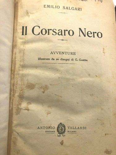 1934 salgari il corsaro - -,