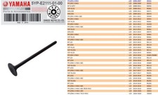 5YP-E211100 VALVOLA ASPIRAZIONE ORIGINALE YAMAHA MT X-MAX VP X-CITY YZF-R WR 125