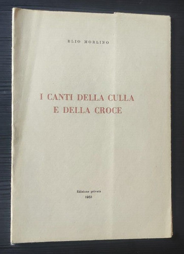 Morlino canti della - i,