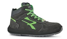 scarpe antinfortunistica upower alte s3 aries impermeabili grigio verdi