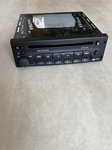 Opel cdr 500 radio delco - opel,