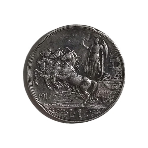 Moneta lira quadriga briosa - 1,