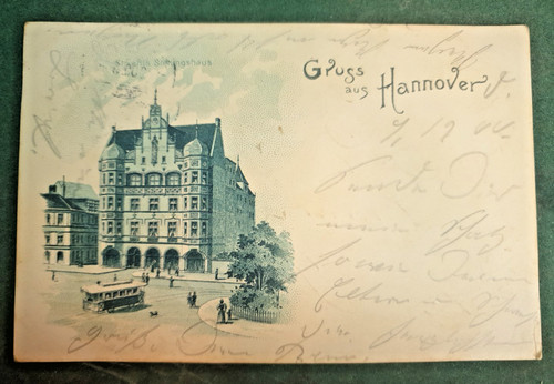 Cartolina hannover ständehaus - hannover,
