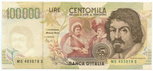 100000 lire falso - 100000,
