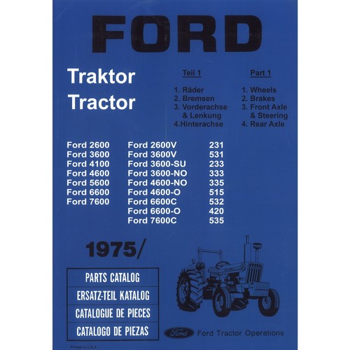Fordson ford 2600 3600 4100 - 2600,