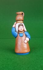 presepe thun classico, Donna Con Anfora Con Scatola