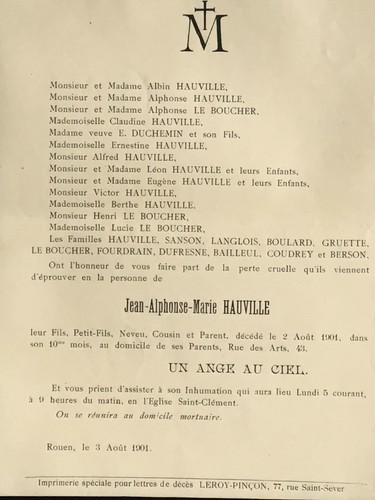 Hauville boucher sanson - le,