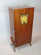 MOBILE SCHEDARIO ANNI '40 IN LEGNO DI NOCE