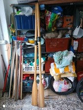 REMI IN LEGNO PER CANOTTI GOMMONI SMONTABILE MT 2,00 DIAMETRO  4,5 CM