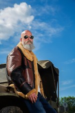 Giacca pelle di pecora edizione MUSEUM B-3 giacca aviatore UOMO giacca pelle PELLE DI PECORA NUOVA