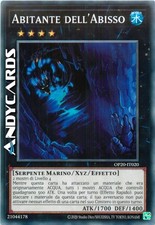 ABITANTE DELL'ABISSO • (Abyss Dweller) • Comune • OP20 IT020 • Unl • Yugioh!