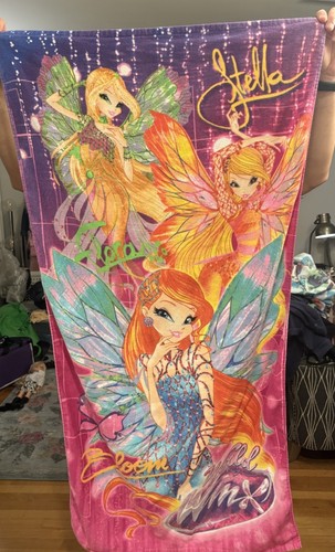 Bambola telo mare winx club - bambola,