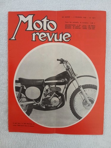 Moto revue 1871 1968 - revue, 3/2/1968