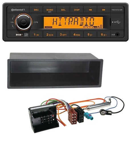 Autoradio continental 1din - 1din, dab