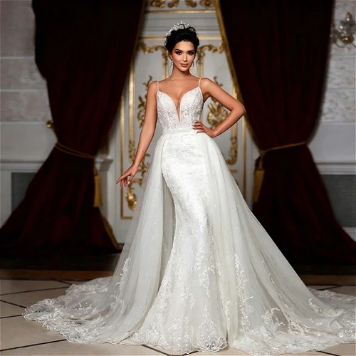 Abiti sposa eleganti treno - sposa,