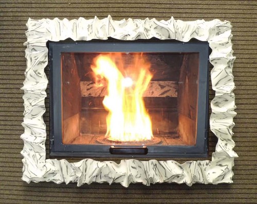 Cornice design per camino - design,