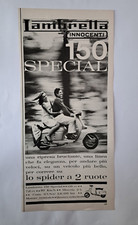 PUBBLICITA' 1964  LAMBRETTA 150 SPECIAL - RARE   ADVERT WERBUNG