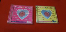 2  CD musicali " CANTA IL CUORE " di Donna Moderna . BELLE CANZONI D AMORE