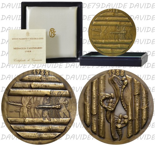 Medaglia poligrafico italia - medaglia,