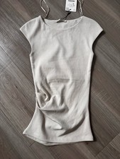 Top smanicato zara taglia - top,