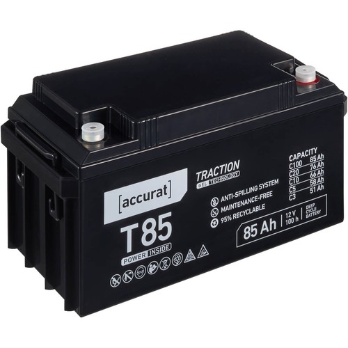Batteria solare gel 12v 85ah - batteria,