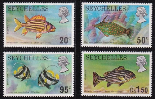 Seychelles 313 316 mnh - seychelles, #313-316