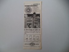 advertising Pubblicità 1961 FRIGORIFERO STICE