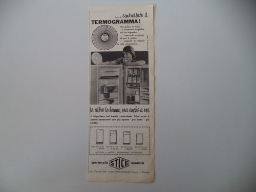 Advertising pubblicità 1961 - pubblicità,