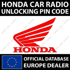 HONDA RADIO NAVI PIN CODICE