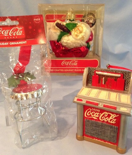 Coca cola ornamenti - coca-cola, vintage