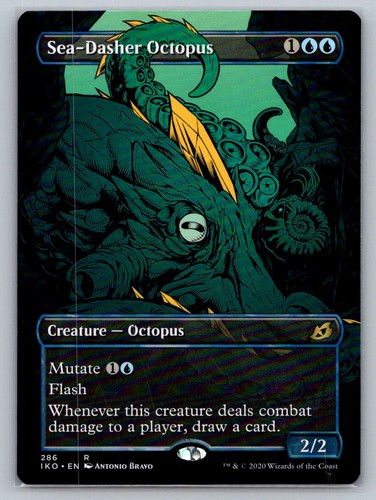 Sea dasher octopus - octopus, (showcase)