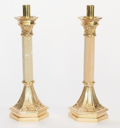 Set candelabri da - (2),