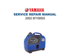 Yamaha EF1000 iS Manuale di