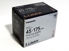 Panasonic Lumix G X Vario PZ 45-175 mm f/4.0-5.6 ASPH. POWER O.I.S. Obiettivo nero JP