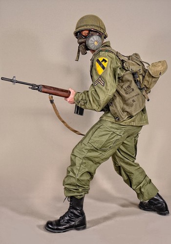 Pantalone militare nos - militare,