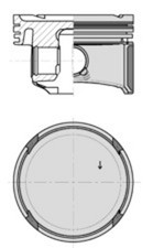 Pistone KOLBENSCHMIDT 40795600