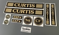Curtis Expert BMX decal set