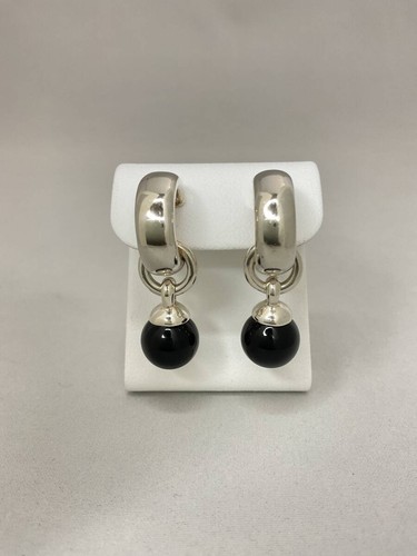 Orecchini clip onice - orecchini,