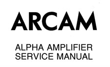 ARCAM CAMBRIDGE ALPHA II III 2 3 PLUS AMP3 Schematic Service Manual Schematique