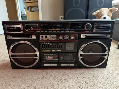 Lasonic trc 975 - boombox, nero