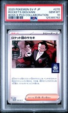PSA 10 Team Rocket's Giovanni