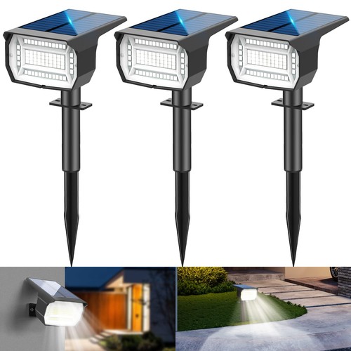 3pcs faretti solari esterno - solari,