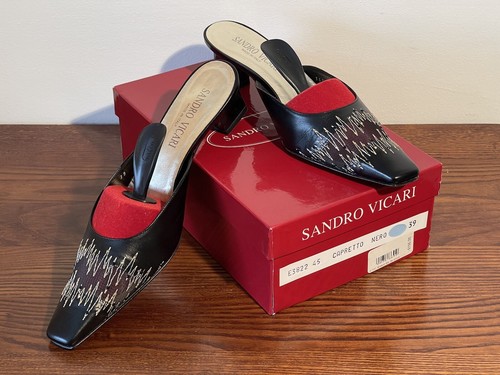 Sandali neri sandro vicari - neri,
