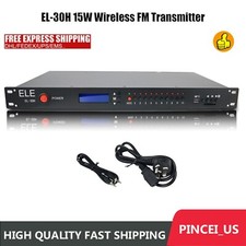 EL-30H Trasmettitore FM wireless 15W trasmettitore radio radio radio radio RDS FM pe66
