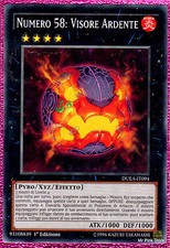 NUMERO 58 VISORE ARDENTE in Italiano  DUEA-IT094 Comune YUGIOH